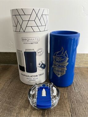 BrüMate Dr Pepper Sonic collab Insulated Tumbler can cooler coozie coozy tall